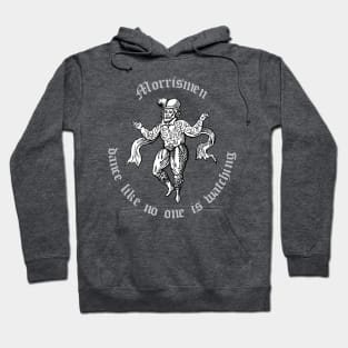 Morrismen Dance Like No One Is Watching Vintage Illustration Hoodie